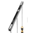 Lustra moderna neagra detalii sferice aurii 3xGU10/60W Alas 2004 Jupiter
